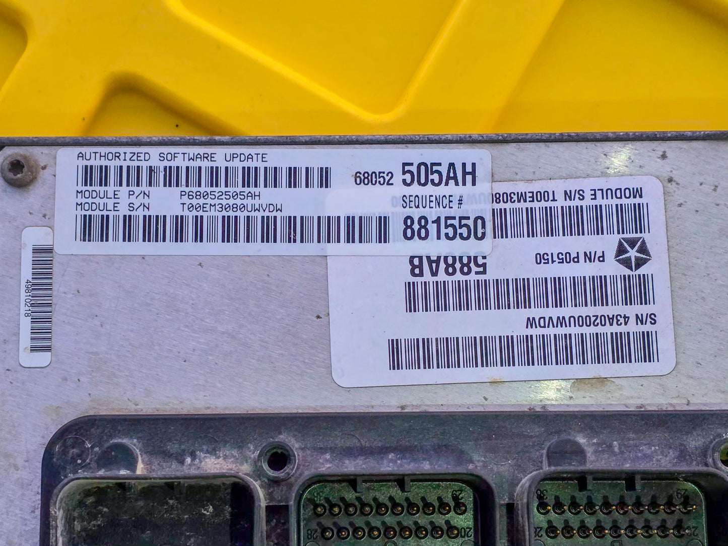 2011 Jeep Grand Cherokee Engine Computer Programmed 68052505AH 3.6L