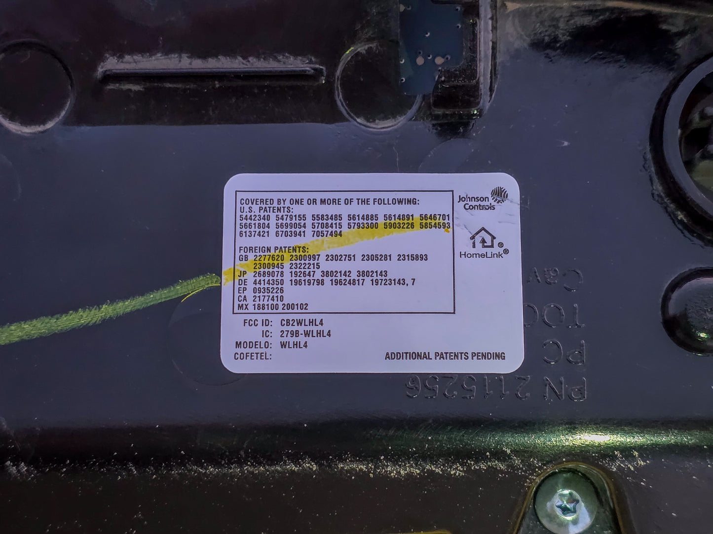 2011-2015 Jeep Grand Cherokee Over Head Console Dome Light & Storage 2115256