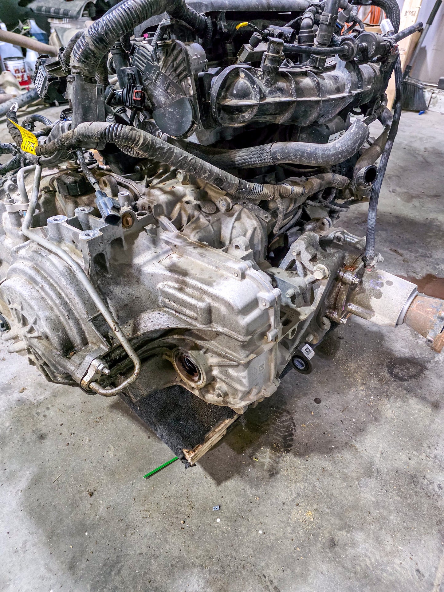GMC Engine 1.4L Encore Trax with transmission, transfer case, turbo, alternator, starter, ac compres