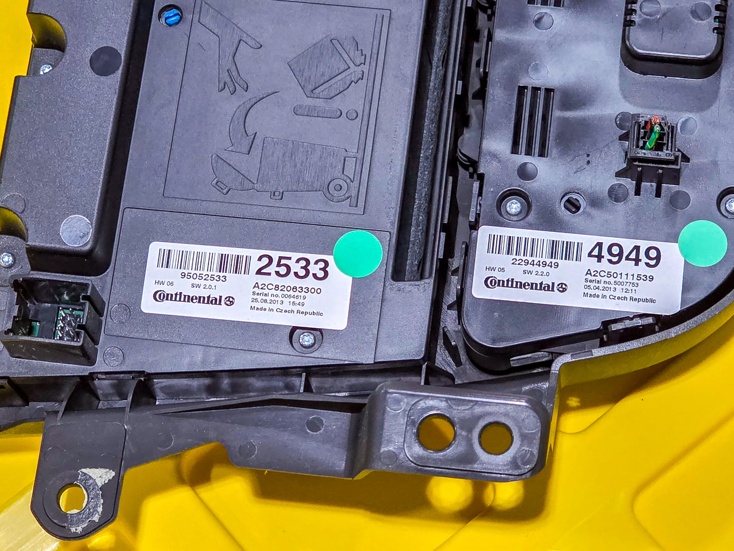 2013-2016 Buick Encore Radio Climate Control Switch Panel Assembly 95052533 22944949