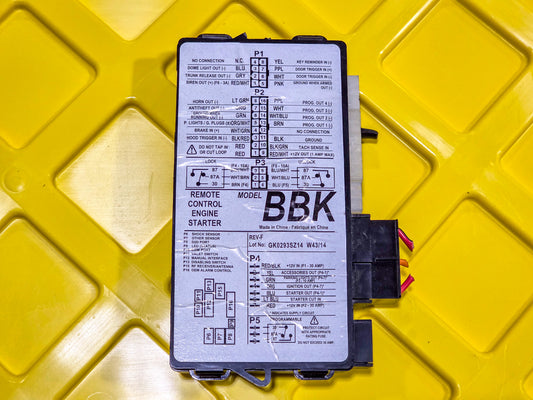 2014 Buick Encore Astrostart Bbk Replacement Remote Start Module - Astroflex Series