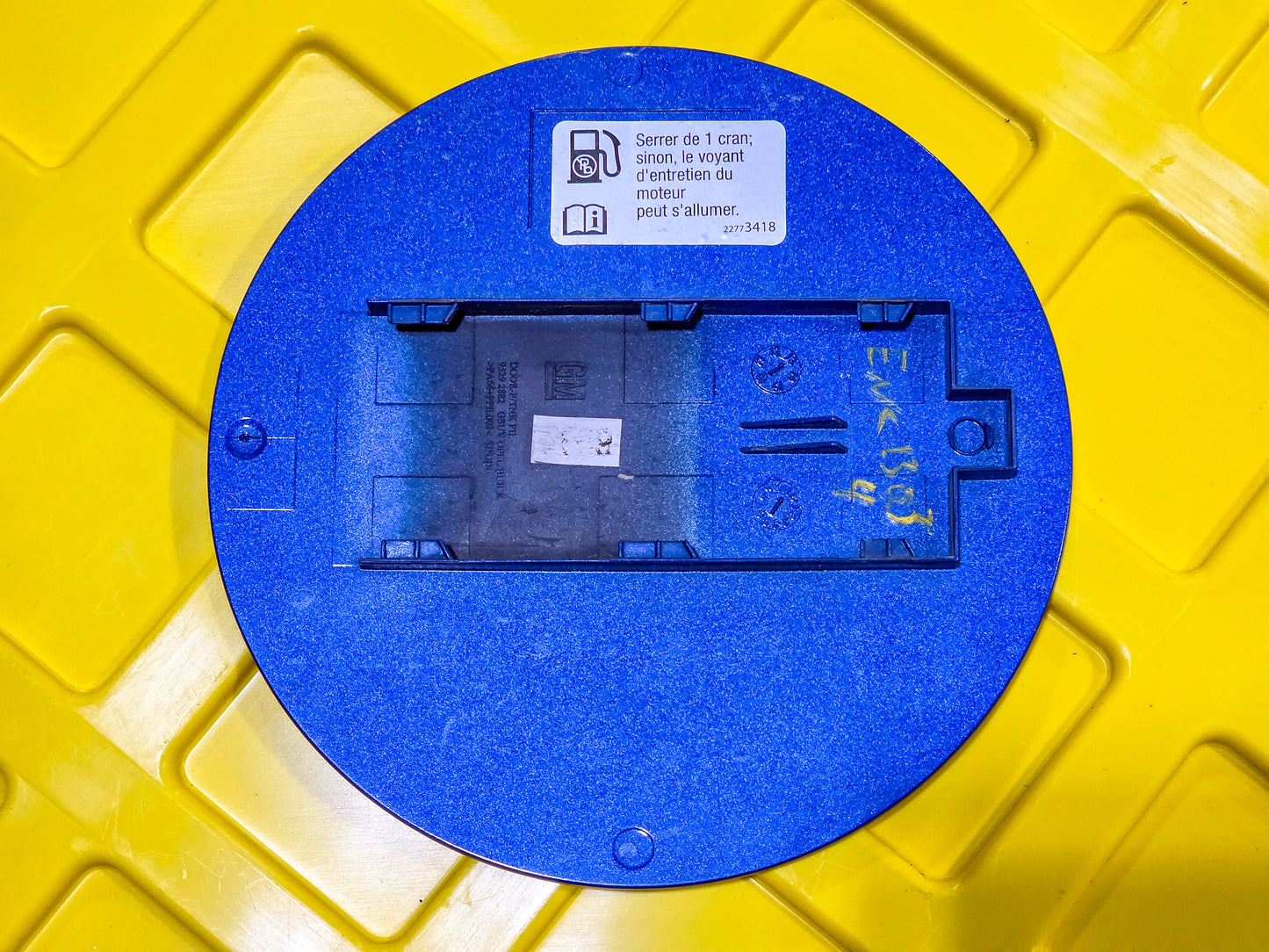 2013-2022 Buick Encore Fuel Door OEM Gas Filler Lid Cover Boracay Blue Metallic 95292882