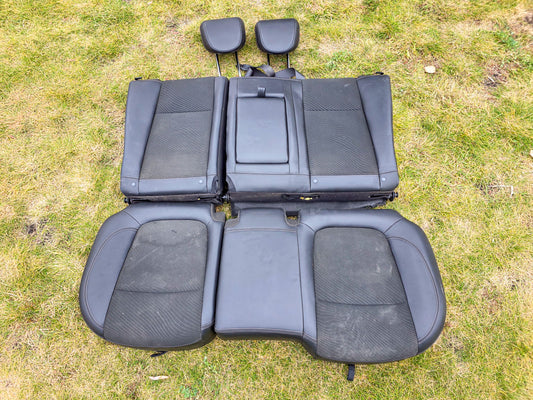 2014 Buick Encore Second Row Rear Seat Assembly Black Cloth and Leatherette 1029934