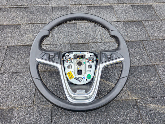 2014-2016 Buick Encore Steering Wheel With Switches Black 95388219,  95388222