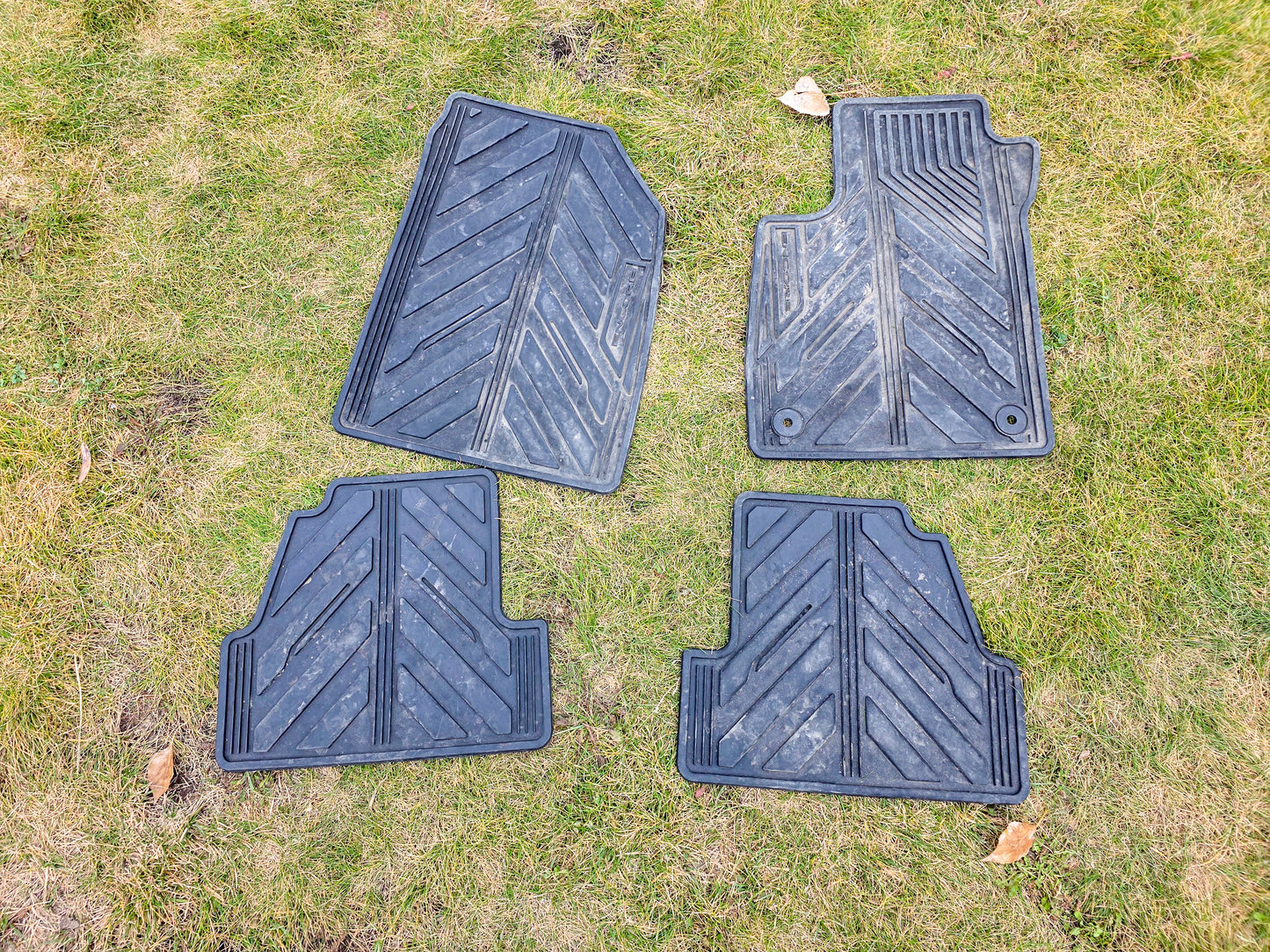 2013-2022 Buick Encore All Weather Floor Mats Black Front & Rear Rubber OEM GM 42364956