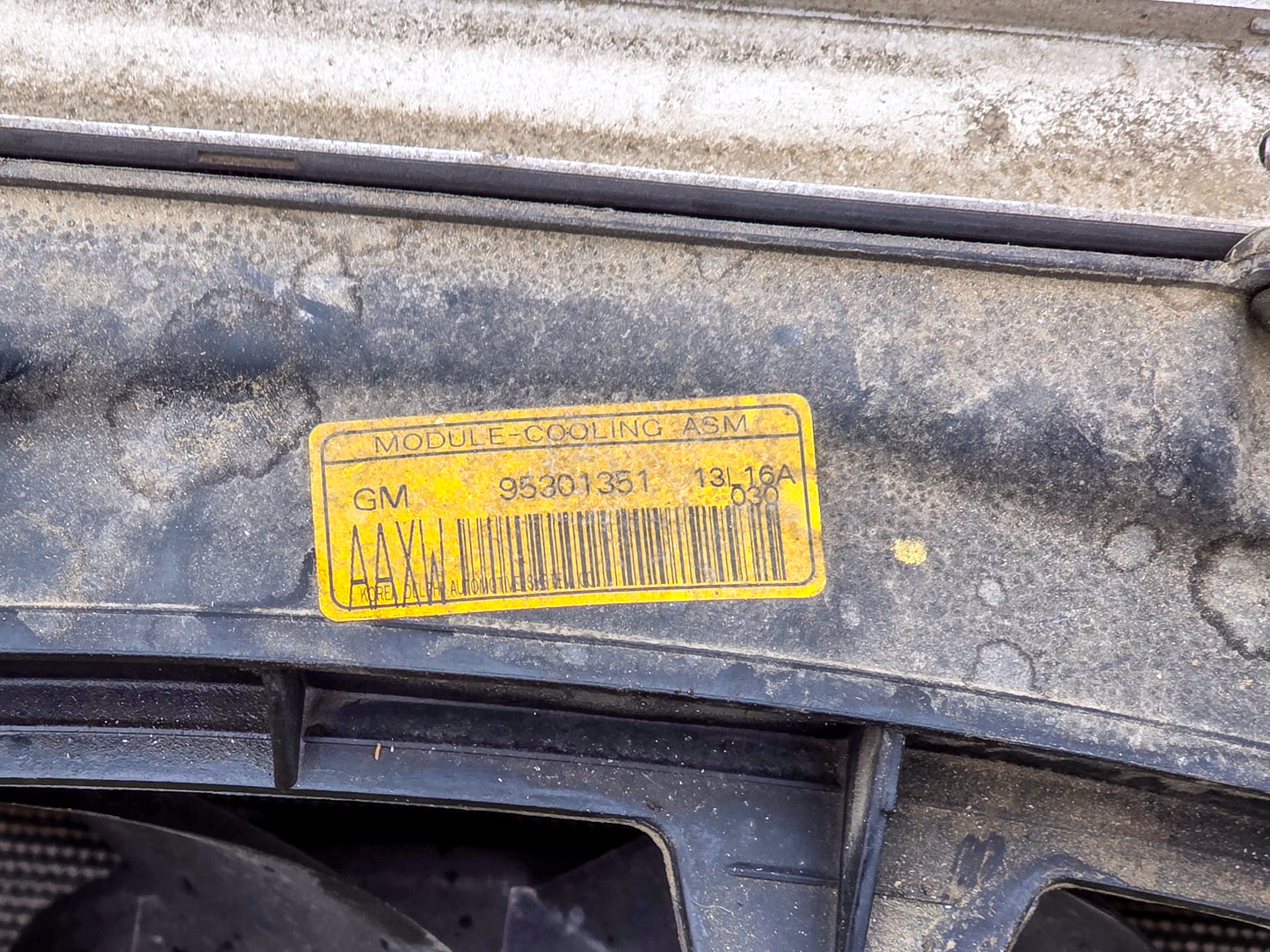 2014-2021 Buick Encore Radiator, Condenser, and Fan Assembly 95301351, 95152162, 95026329