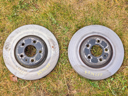 2014 Audi A5 Front Disc Brake Rotors RS PARTS RS980941B