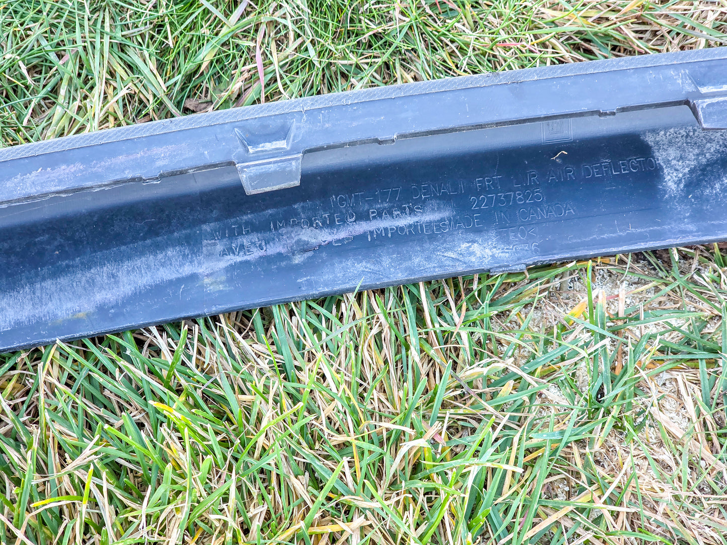 2013-2017 GMC Terrain Front Bumper Fascia Extension. Lower Deflector 22737825