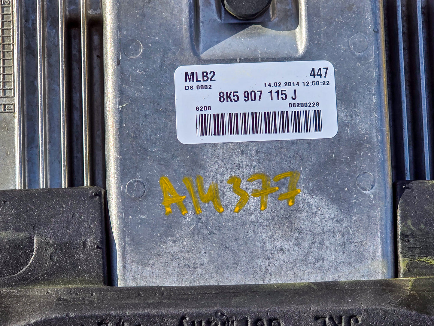 2013-2014 Audi A5 2.0 Progressiv Engine Control Module 2.0L 8K5907115J