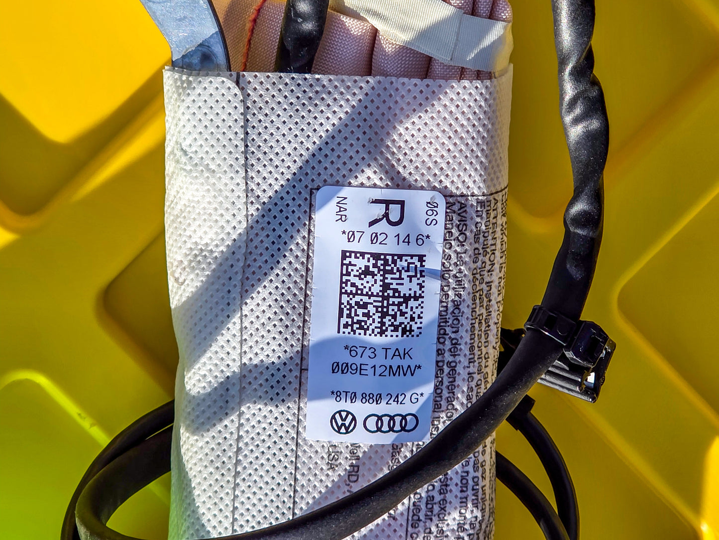 2014-2017 Audi A5 Front Right Passenger Side Seat SRS Airbag OEM 8T0880242G