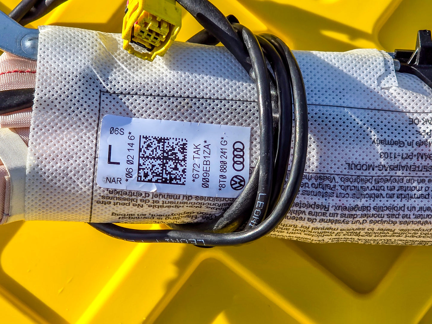 2014-2017 Audi A5 Front Left Driver Side Seat SRS Airbag OEM 8T0880241G