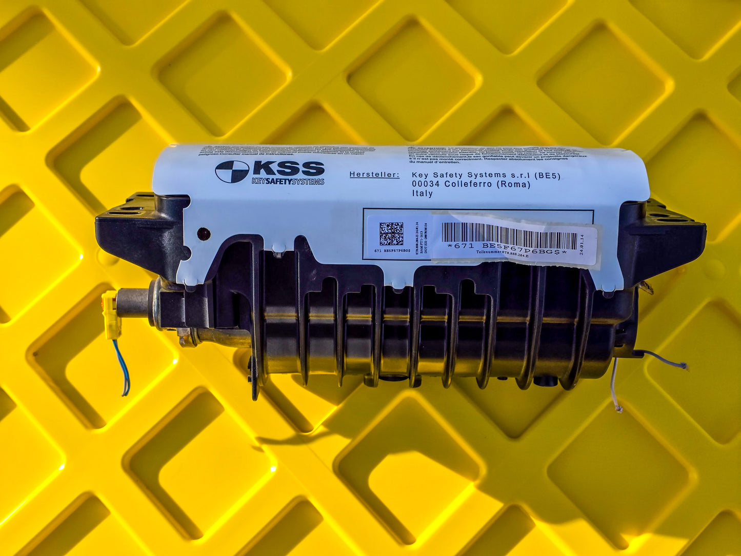 2009-2016 Audi A5 Passenger Right Passenger Side Dash Air Bag Assembly OEM 8T0880204E