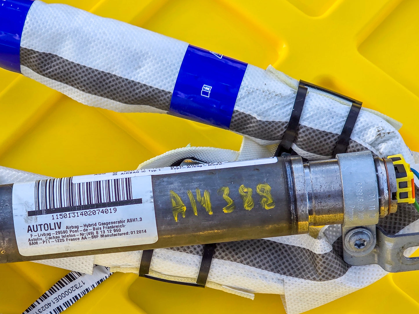 2008-2016 Audi A5 Right Front Roof Air Bag 8T0880742B