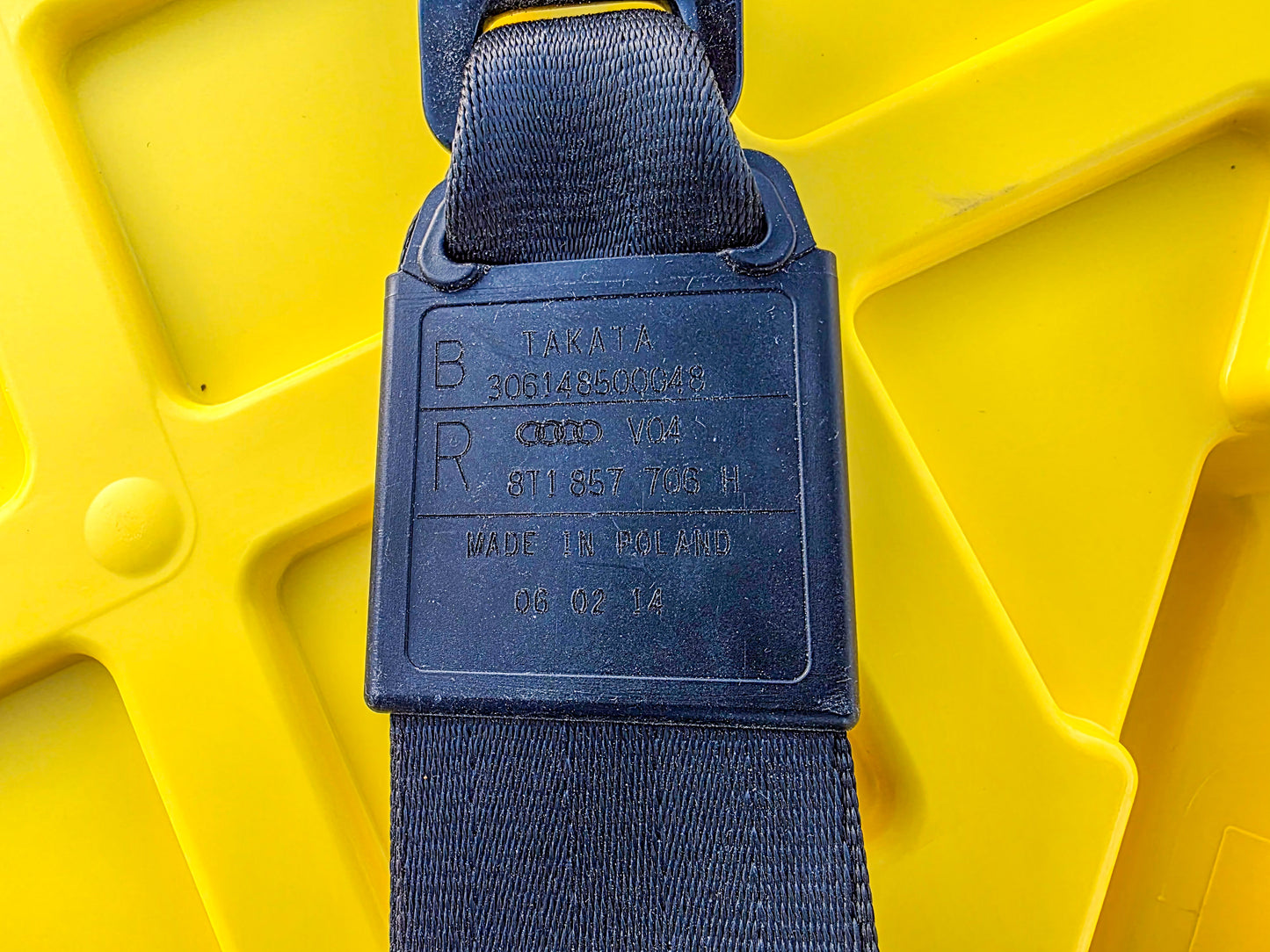 2008-2017 Audi A5 Coupe Right Front Passenger Side Seat Belt Retractor 8T1 857 706 H