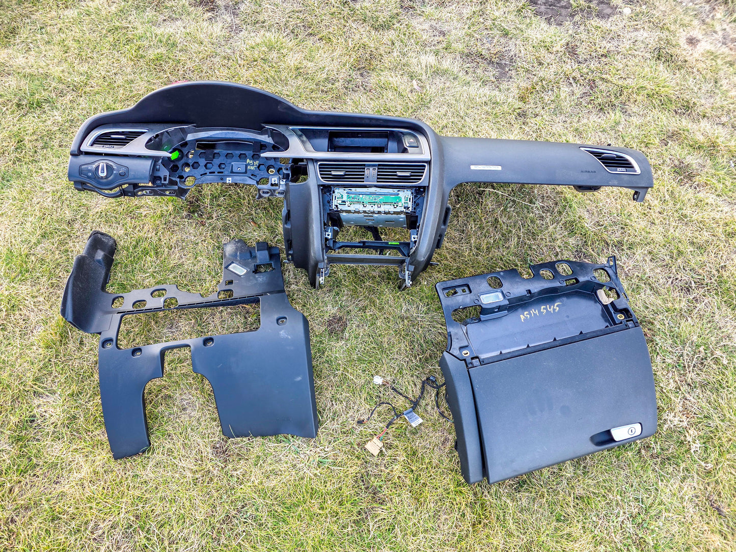 2008-2017 Audi A5 Dash Board Panel Interi Black OEM 8T1857041C