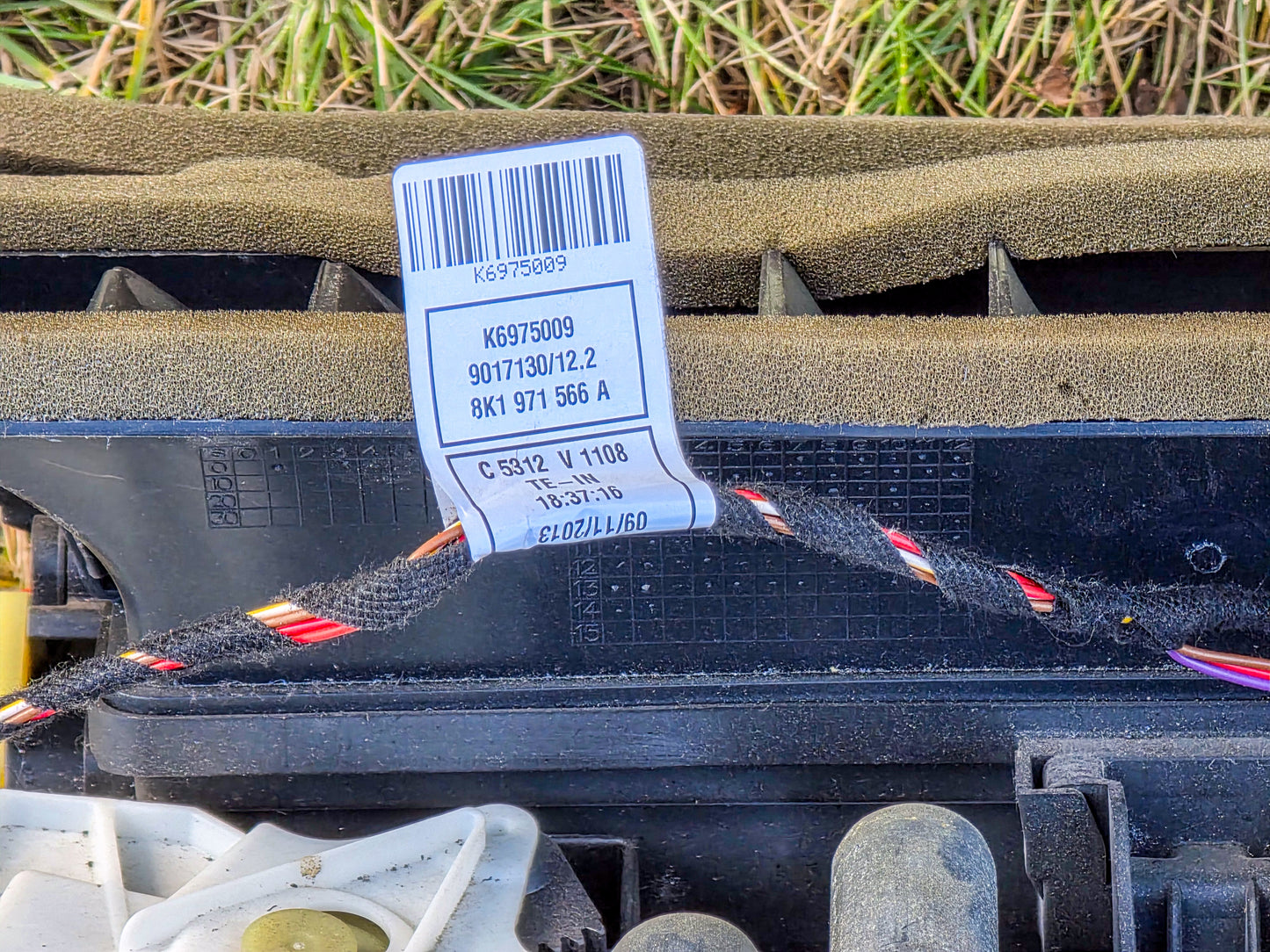 2013-2016 Audi A5 AC HVAC Climate Heater Blower Housing Box OEM 8T1820005S, 8K1858431A, 8K1971566A,