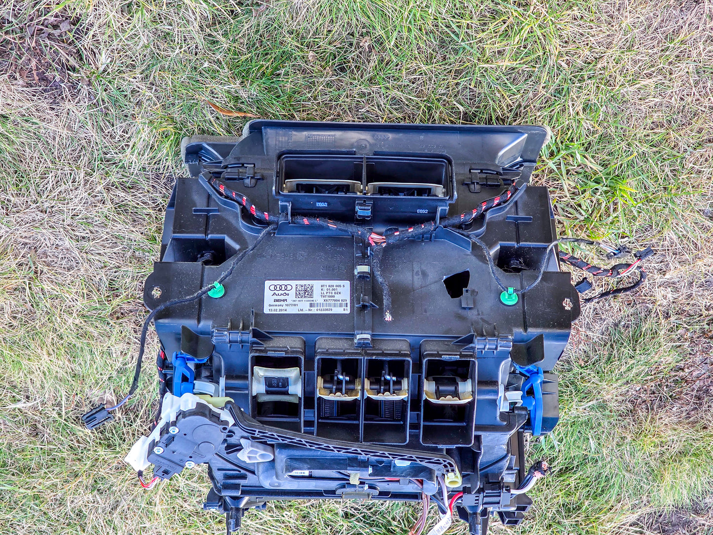 2013-2016 Audi A5 AC HVAC Climate Heater Blower Housing Box OEM 8T1820005S, 8K1858431A, 8K1971566A,