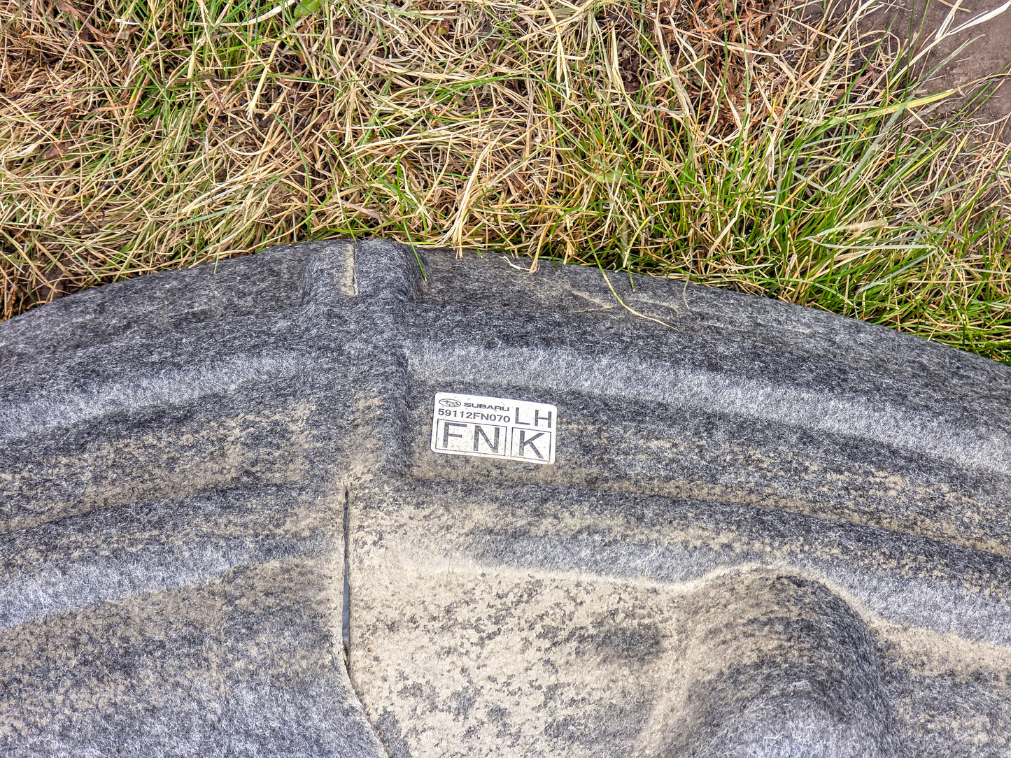 2024-2025 Subaru Fender Liner Rear Left Driver Side 59112FN070