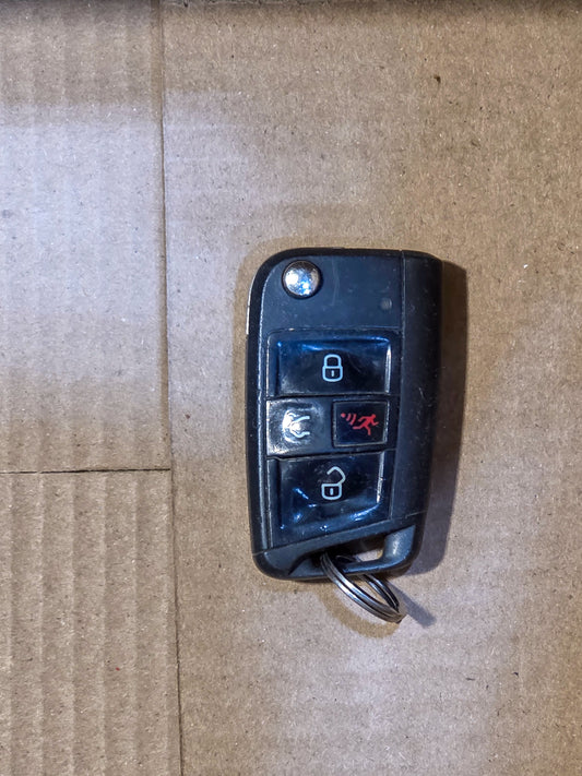2017-2020 Volkswagen Jetta Keyless Entry Transmitter. Remote Control Door Lock and Theft Deterrent Transmitter 5g6959752acaif,  5G6-959-752-AC-AIF