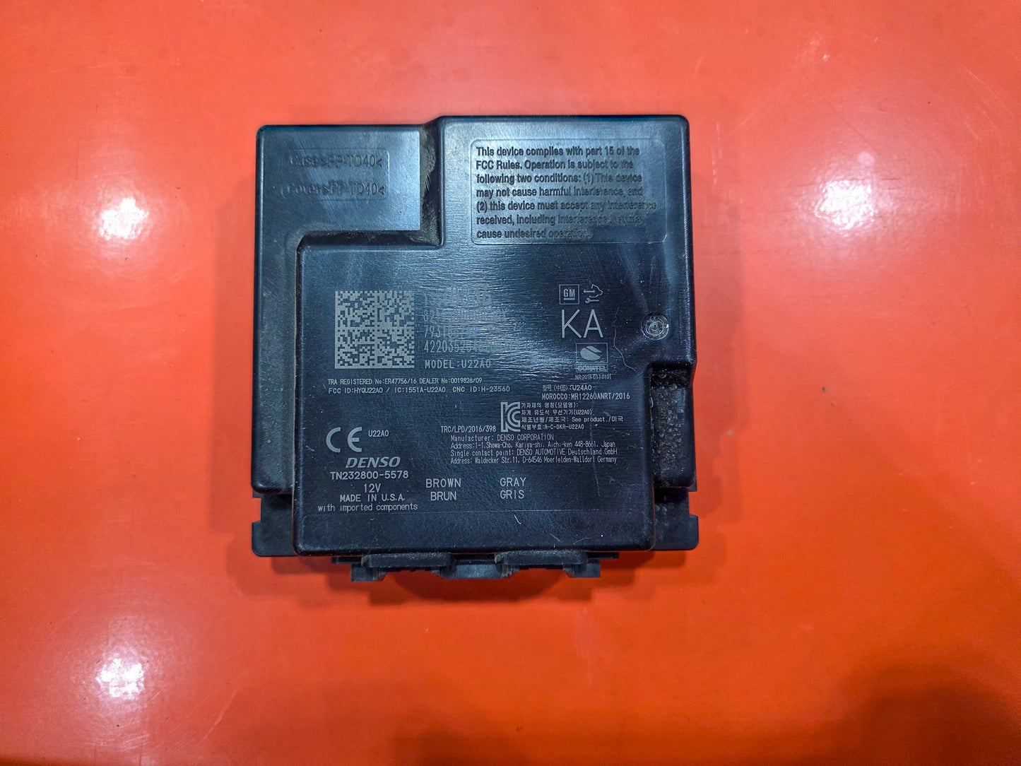 2018-2022 GMC Acadia Keyless Entry Theft Locking Control Module 13518836 OEM