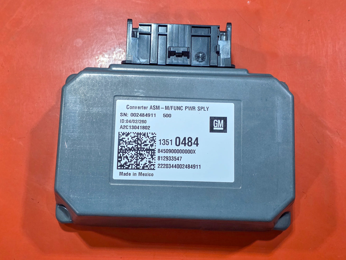 2016-2025 GMC Acadia  Power Inverter Converter Module  13510484, 13462012, 13506066, 13509853, 13514044