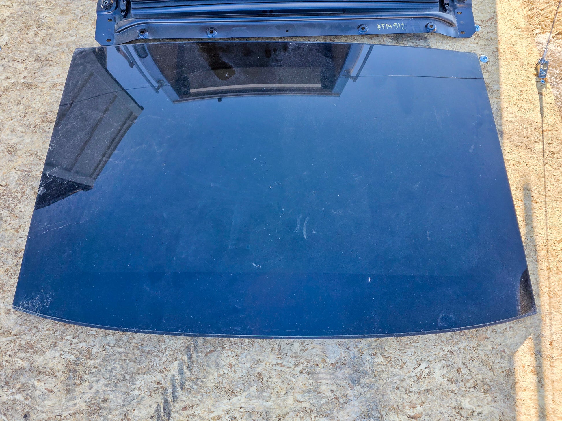 2012-2018 Audi A5 Assembly Moonroof Panoramic Glass Panel Sunroof 8R0877055A, 8T0877911B