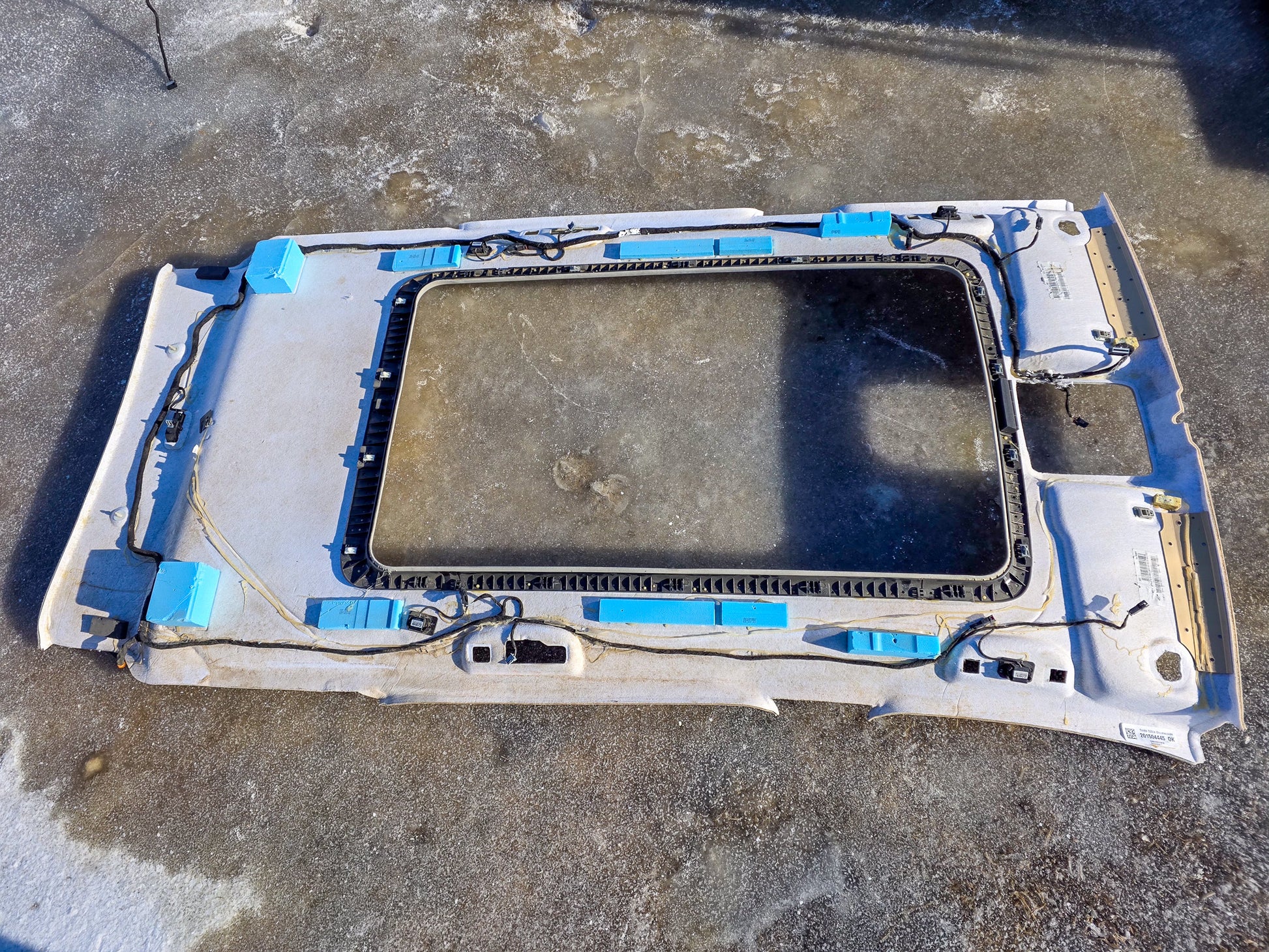 2018-2024 GMC Terrain Roof Upper Headliner Ceiling Panel 85543186, 84287525, 84317754, 84452123, 84490256, 84686390 - view 3