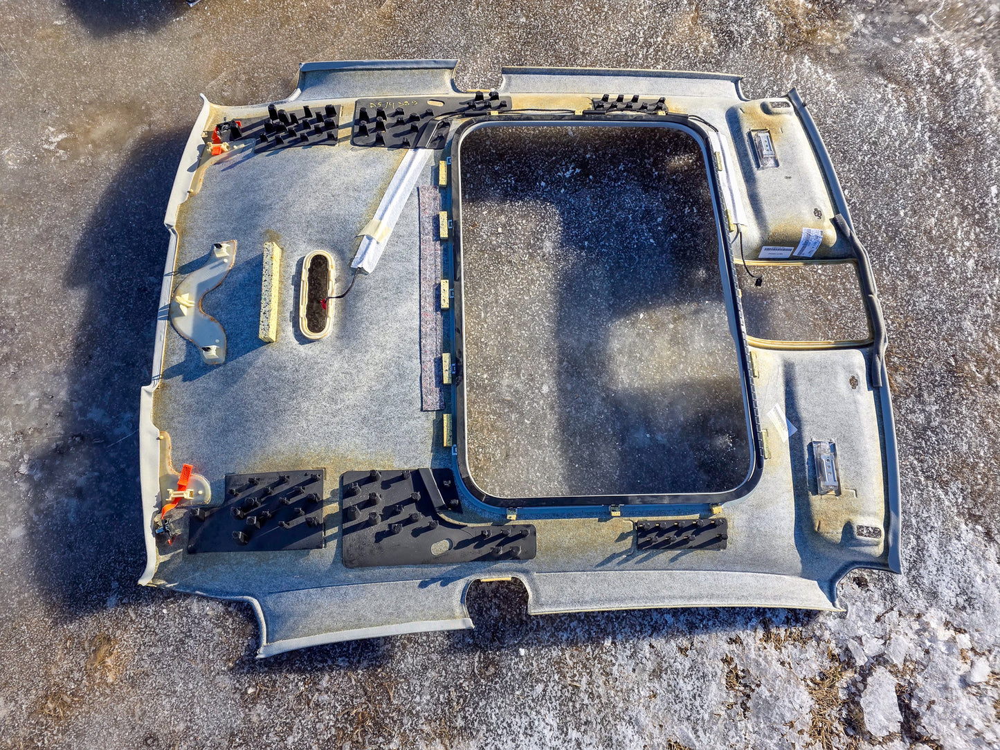 2008-2017 Audi A5 Roof Upper Headliner Ceiling Panel 8T0867501, 8T0867505 - view 2