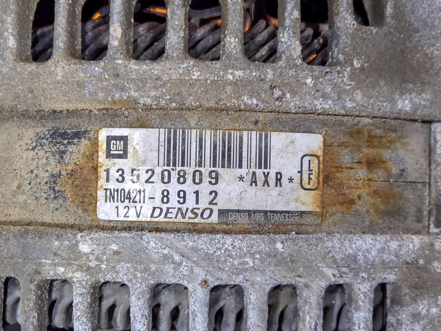 2017-2023 GMC Acadia Alternator - view 2
