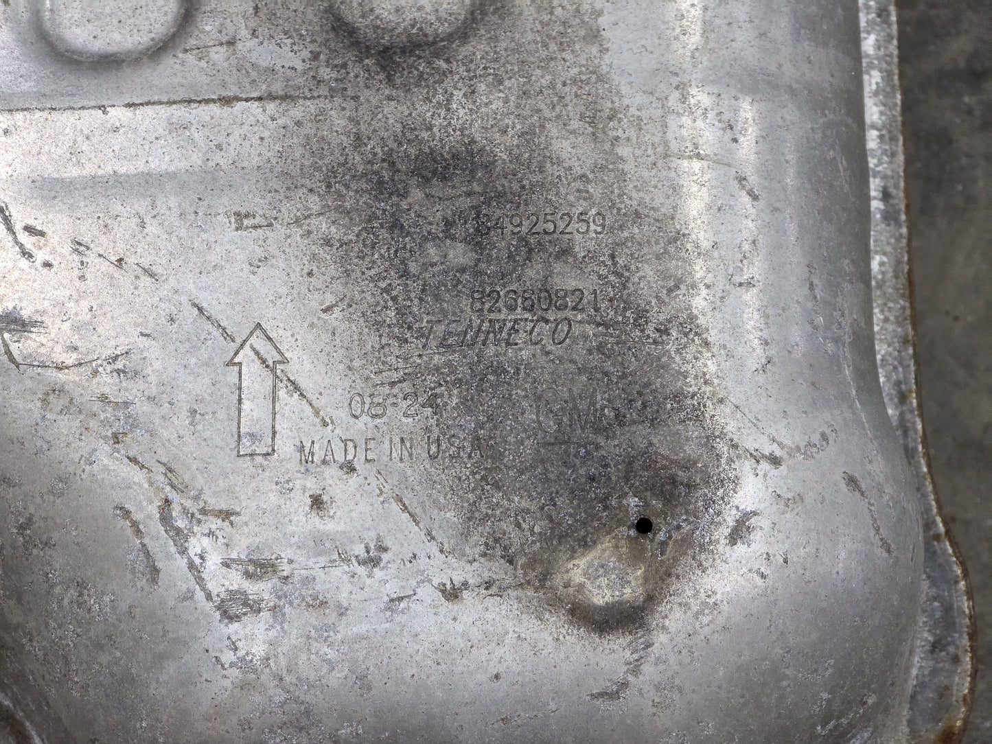 2020-2023 GMC Acadia Exhaust Muffler with Exhaust Pipe 3.6L 84997140, 84724453, 84925267, 84925259 - view 7