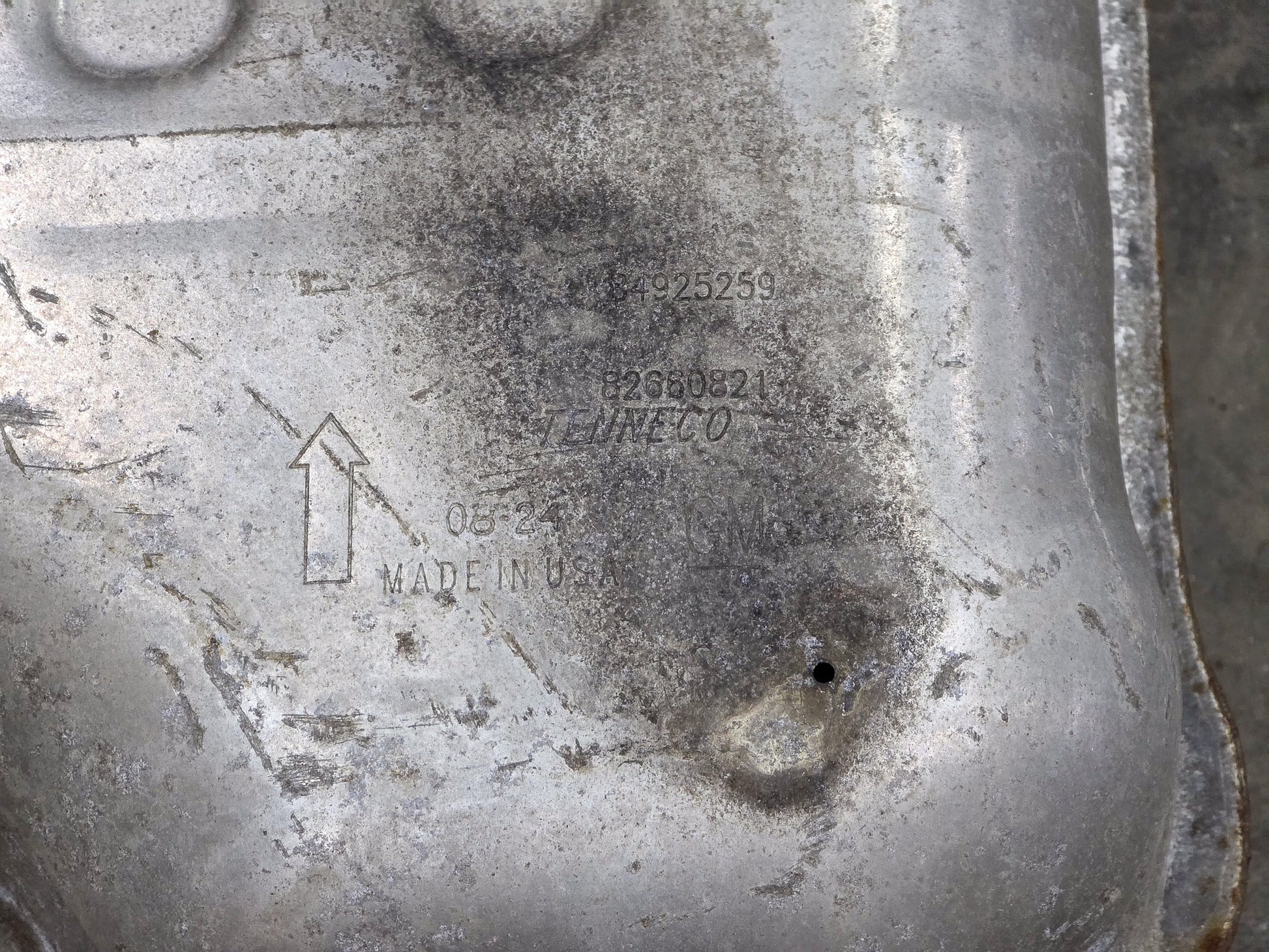 2020-2023 GMC Acadia Exhaust Muffler with Exhaust Pipe 3.6L 84997140, 84724453, 84925267, 84925259 - view 7