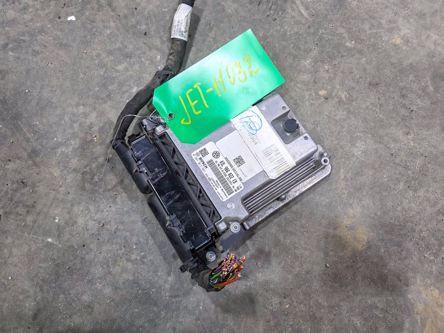 2011-2012 Volkswagen Jetta Engine Computer Module ECU 03L906022KB