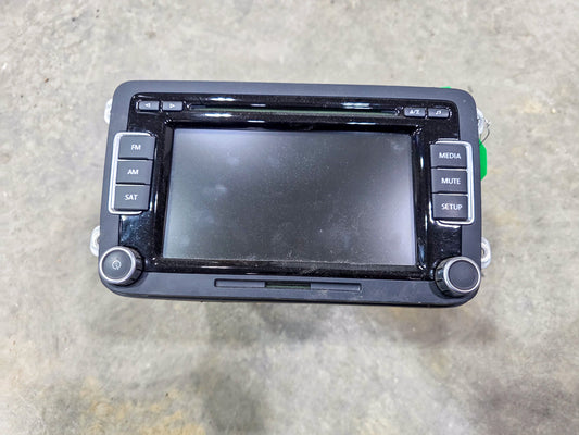 2010-2017 Volkswagen Jetta AM FM CD Player Radio Receiver 1K0035180AC OEM