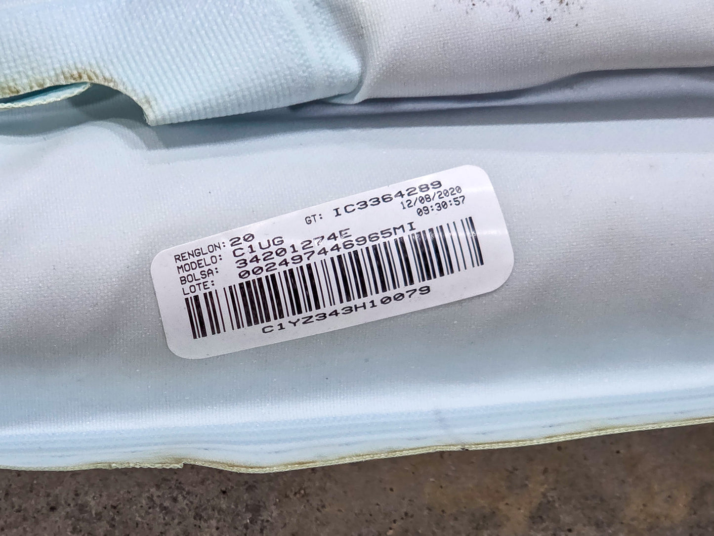 2020-2023 GMC Acadia Air Bag Passenger, Roof - view 4