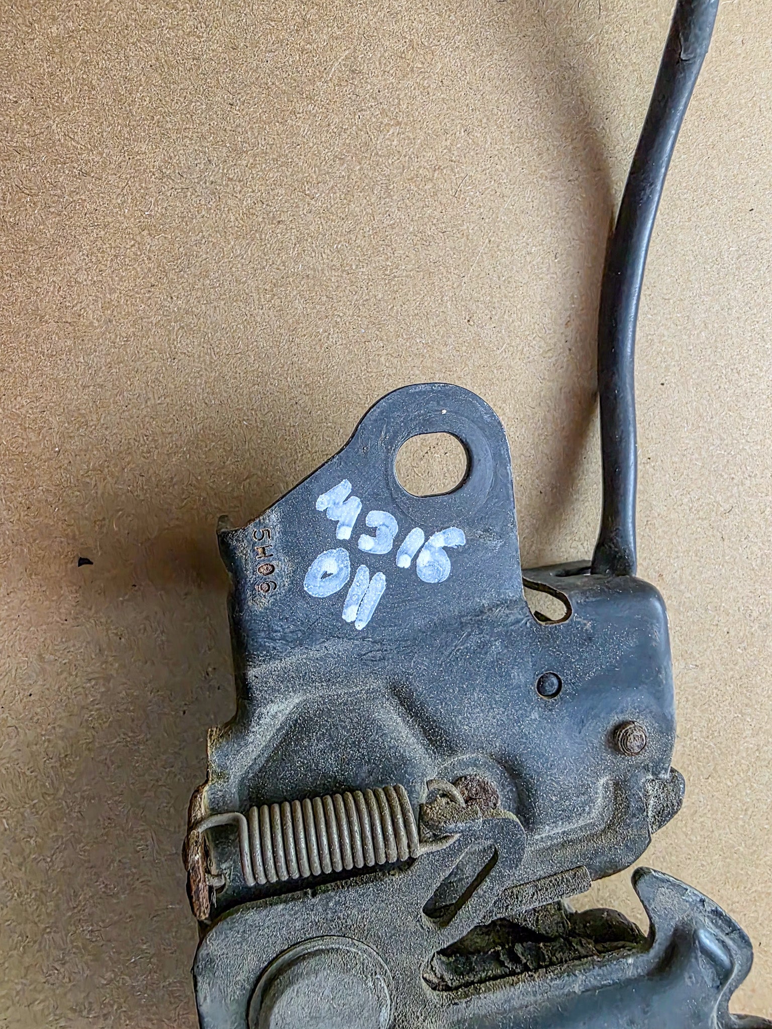 2014-2018 Mazda Front Side Hood Latch Lock Unit Bhp1-56-620A - view 2