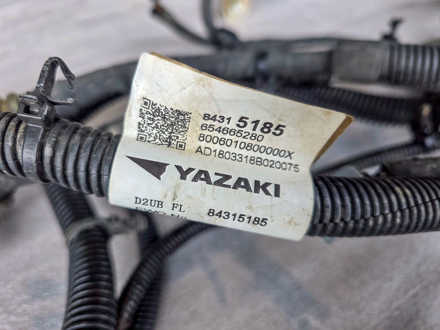 2019 Buick Envision Center Console Wire Wiring Harness 84315185, 654665280, 84454242