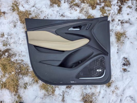 2016-2020 Buick Envision Front Driver Left Side Interior Door Card Lining Trim Panel 84344725, 84631297, 84412263