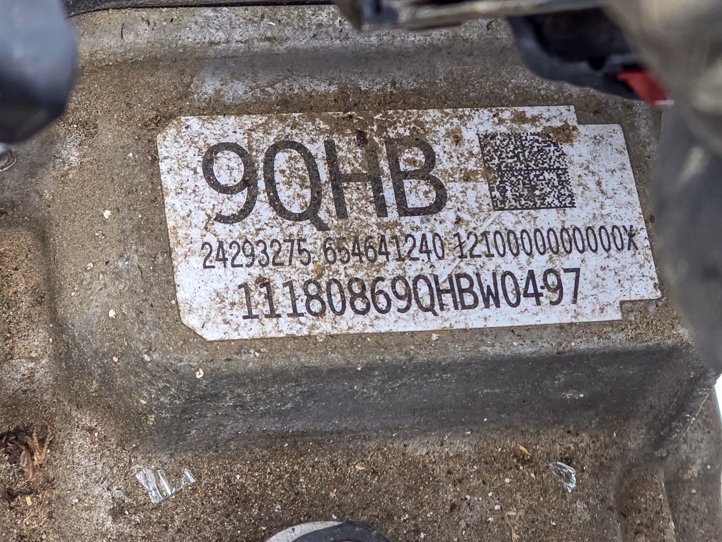 Transmission. Engine 2.0L 2019 Buick Envision