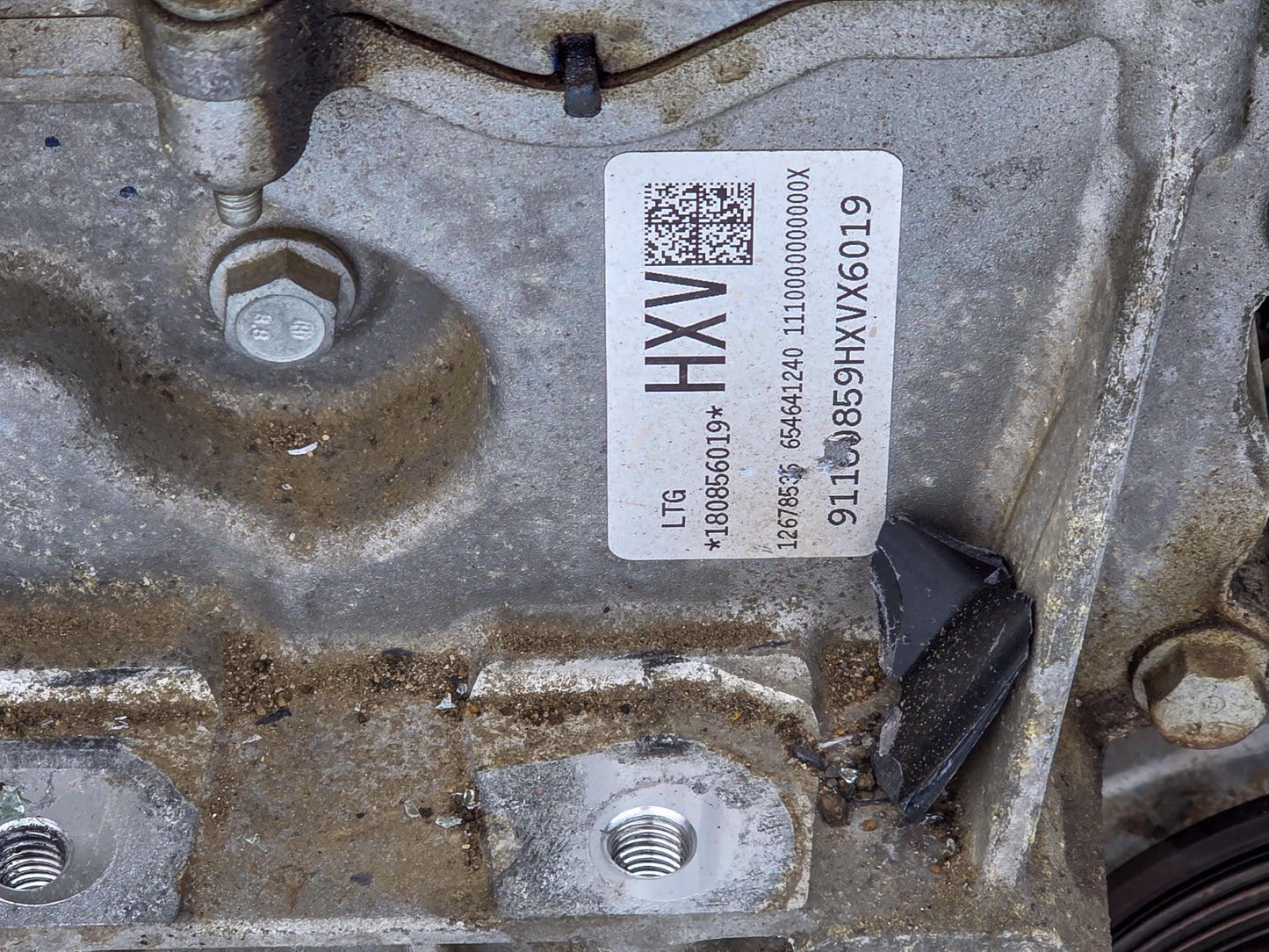 Transmission. Engine 2.0L 2019 Buick Envision