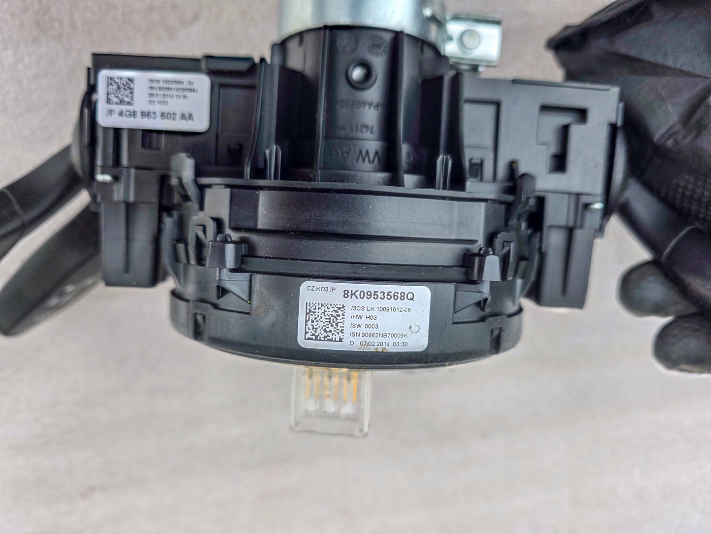 2014 Audi A5 Turn Signal Wiper Switch Assembly OEM 8K0953568Q