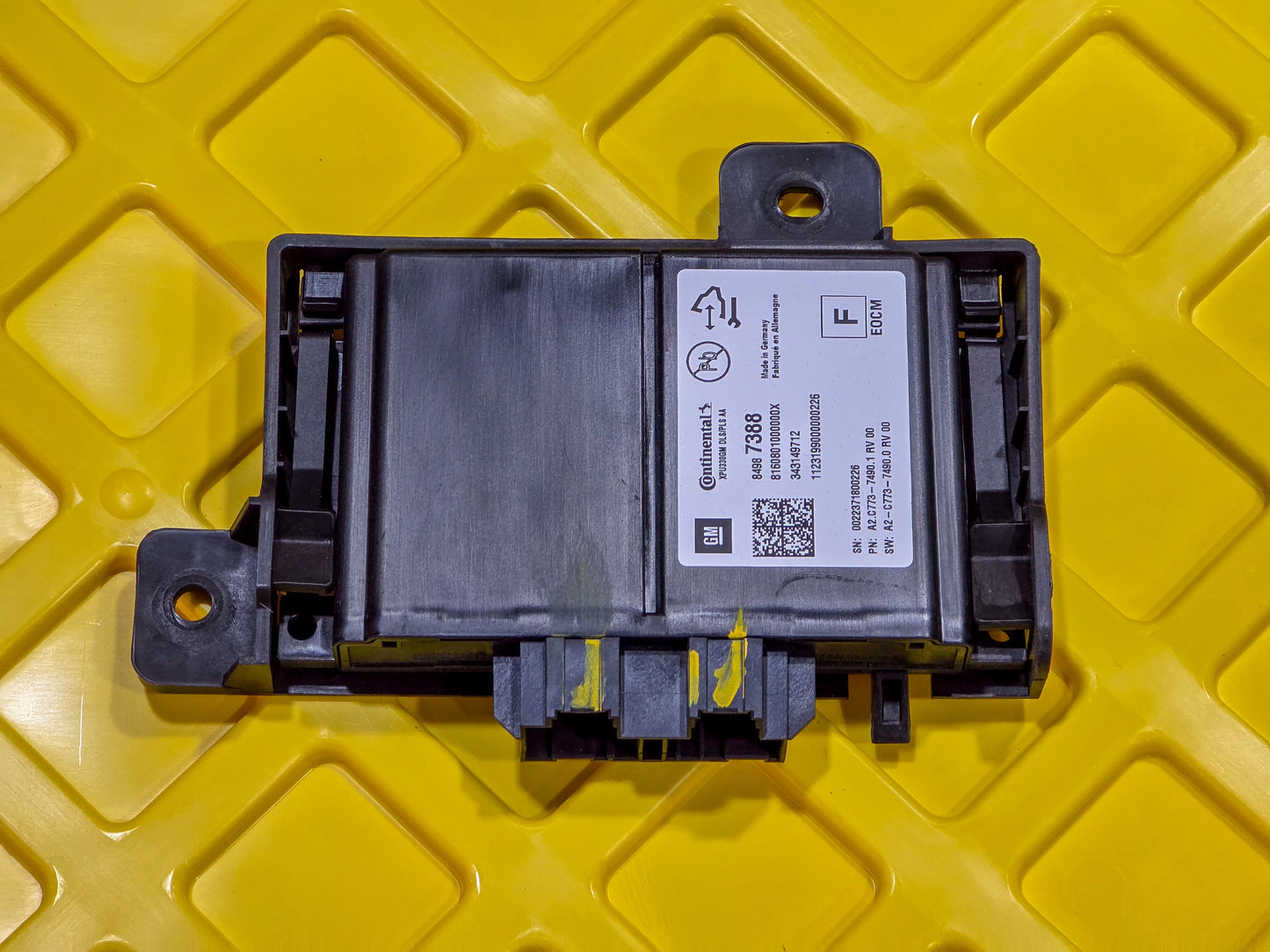 2024-2026 Chevrolet Blazer Auto Braking Control Module 84987388