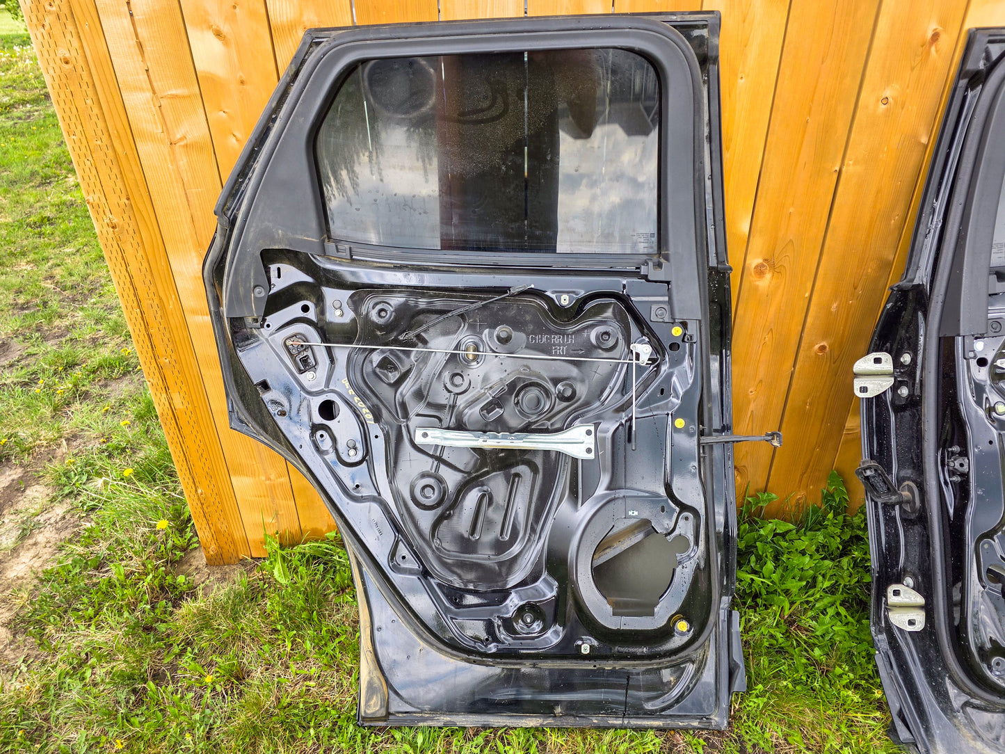 2019-2025 Chevrolet Blazer Rear Left Driver Side Door Assembly Black OEM