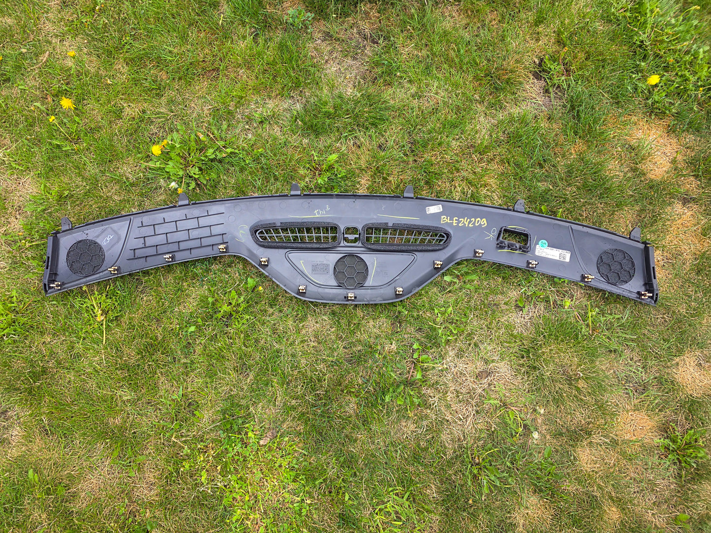2019-2026 Chevrolet Blazer  Black Instrument Panel Extension Upper Trim Panel