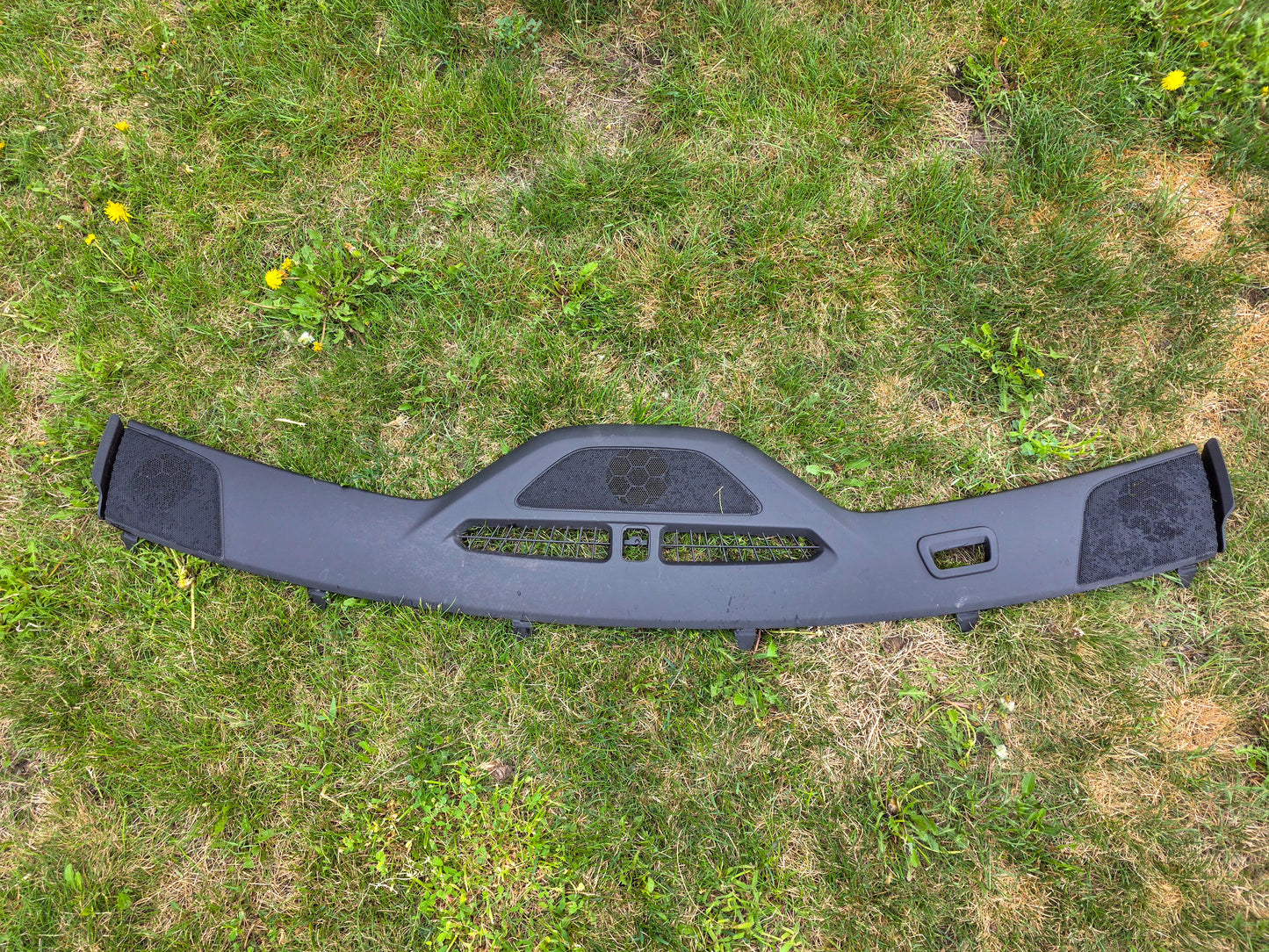 2019-2026 Chevrolet Blazer  Black Instrument Panel Extension Upper Trim Panel