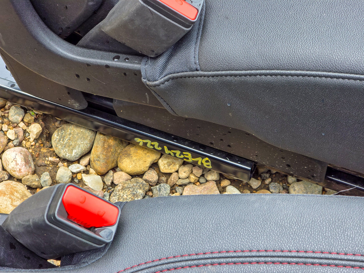 2019-2025 Chevrolet Blazer Rear Second Row Seat Assembly Black Leather OEM