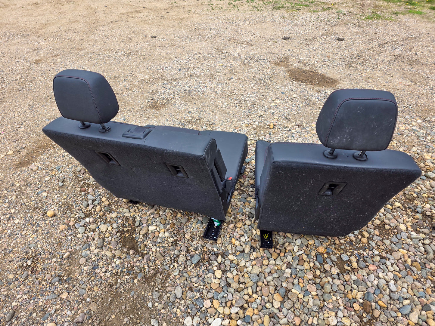 2019-2025 Chevrolet Blazer Rear Second Row Seat Assembly Black Leather OEM