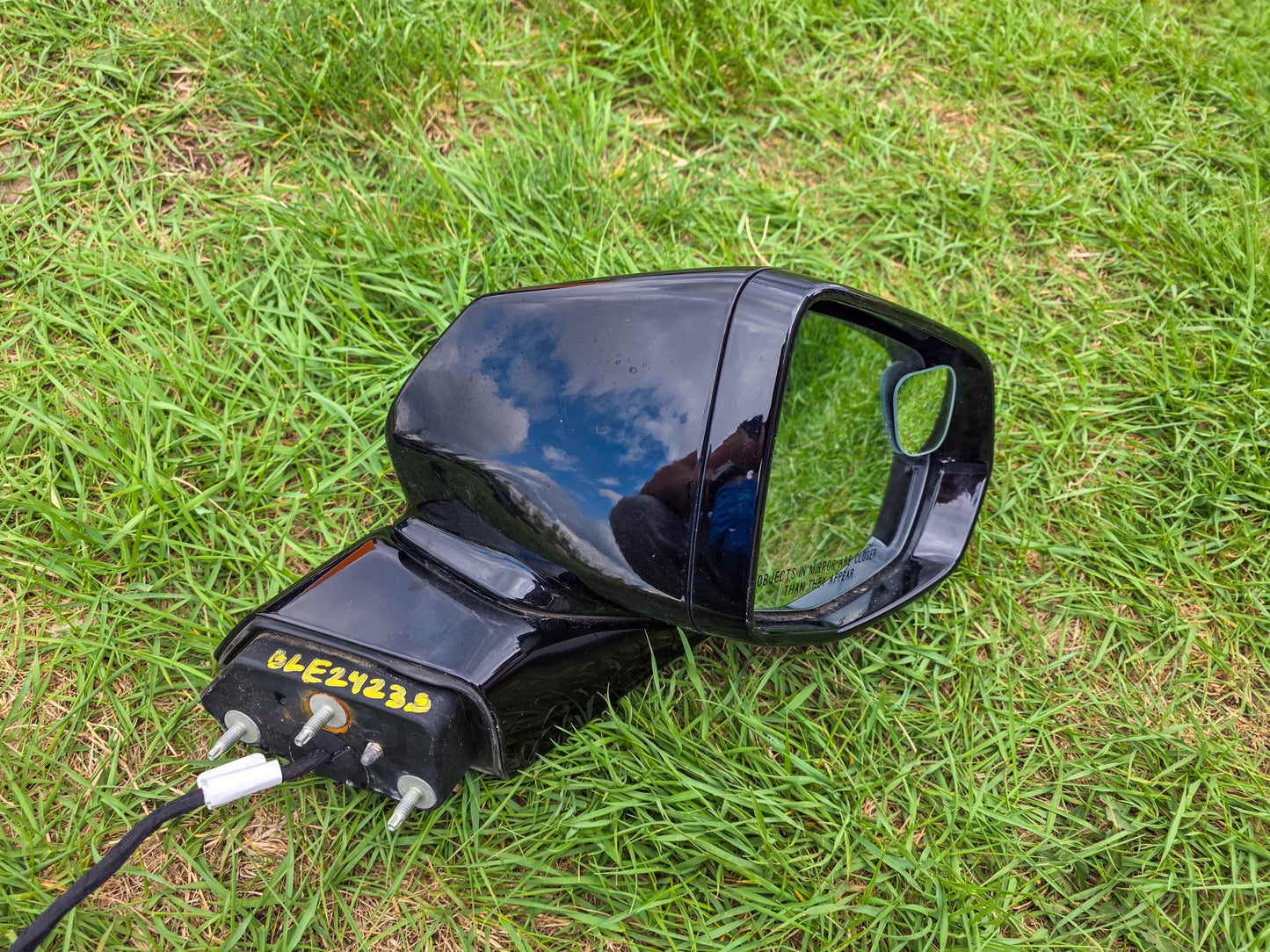 2019-2025 Chevrolet Blazer Right Passenger Side Mirror Assembly Black Heated OEM