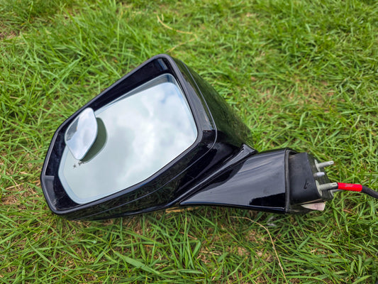 2019-2025 Chevrolet Blazer Left Driver Side Mirror Assembly Black Heated OEM