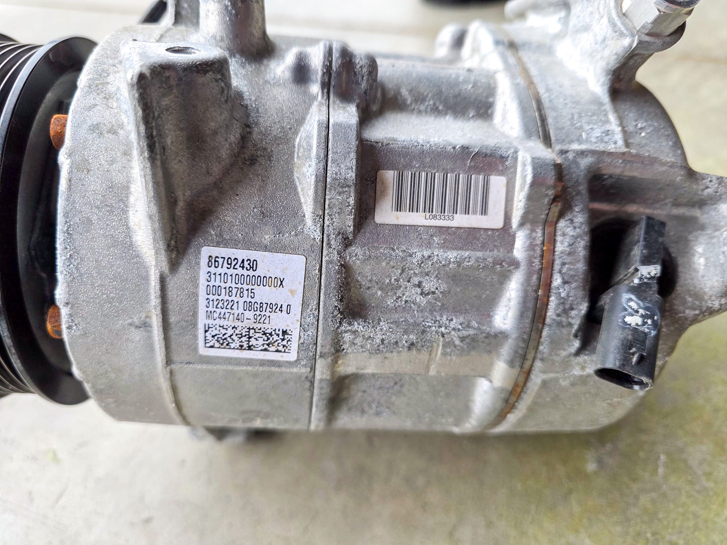 2017-2026 Chevrolet Blazer Air Conditioning A/c Compressor 3.6L