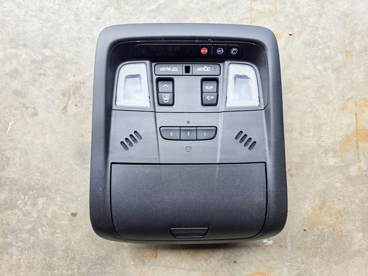 2022-2026 Chevrolet Blazer Overhead Console  black